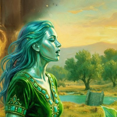 La'Calla — character portrait from Gold, Green and Red