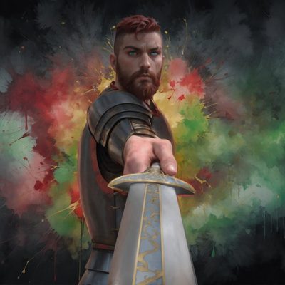 Lord Titus — character portrait from Gold, Green and Red